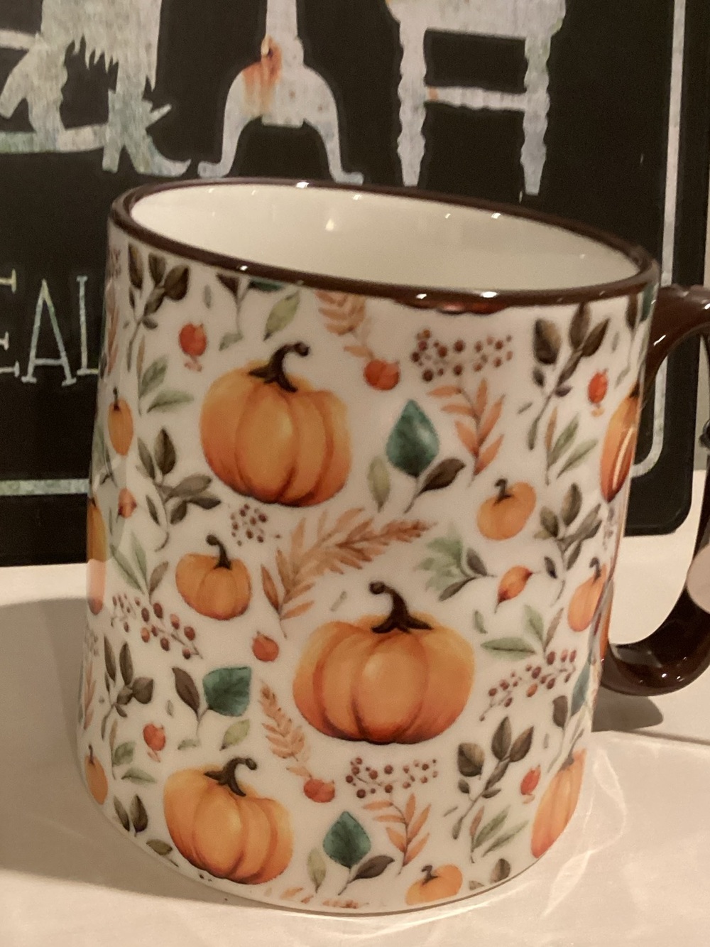 10 Strawberry Street Autumn Coffee Mug ๐๐ - Picture 4 of 5